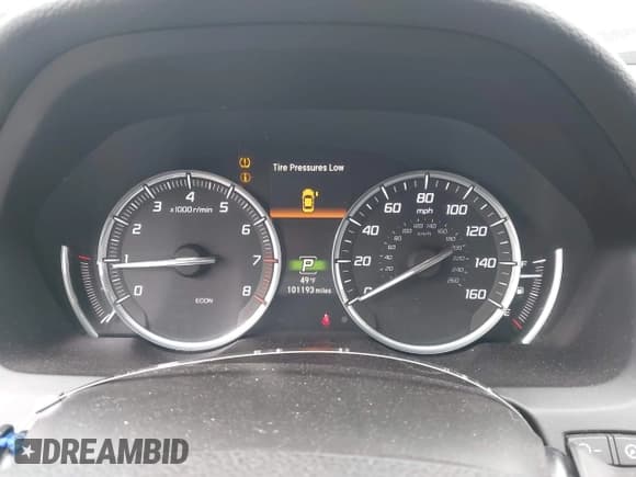 ✅ 2016 Acura TLX Technology • VIN: 19UUB2F54GA002351 • Lot: 43727254. Listed on IAAI with 101,193 mi. Free auction sales archive from the USA and detailed vehicle history report at DreamBid. Image 7.