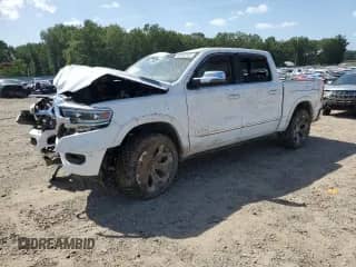 2023 Ram 1500 Limited with VIN 1C6SRFHT4PN541279, listed as a Copart auction lot 65942165 with 58,568 mi miles and Salvage title. Bid and sale history available at DreamBid. Image 1.