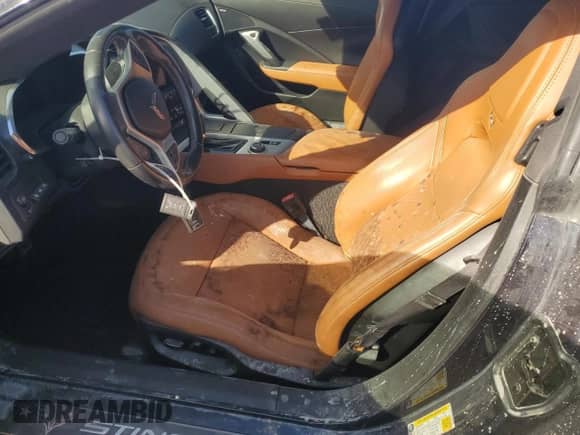 2015 Chevrolet Corvette 2LT with VIN 1G1YD2D76F5106922, listed as a Copart auction lot 73888084 with Not provided miles and Non repairable. Bid and sale history available at DreamBid. Image 7.