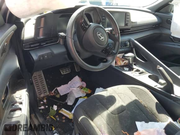 2025 Hyundai Elantra SEL Sport with VIN KMHLM4DG0SU876798, listed as a Copart auction lot 71768515 with 11,398 mi miles and Salvage title. Bid and sale history available at DreamBid. Image 8.