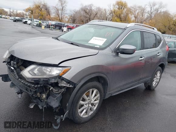 ✅ 2017 Nissan Rogue SV • VIN: KNMAT2MV4HP582359 • Lot: 43692535. Listed on IAAI with 153,063 mi. Free auction sales archive from the USA and detailed vehicle history report at DreamBid. Image 2.