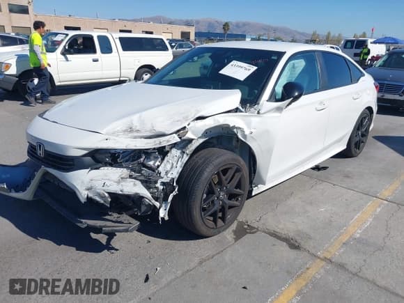 ✅ 2022 Honda Civic Sport • VIN: 2HGFE2F53NH505268 • Lot: 43399769. Wystawiony na IAAI z przebiegiem 83 718 mil. Bezpłatny archiwum sprzedaży aukcyjnych z USA i szczegółowy raport historii pojazdu na DreamBid. Zdjęcie 2.