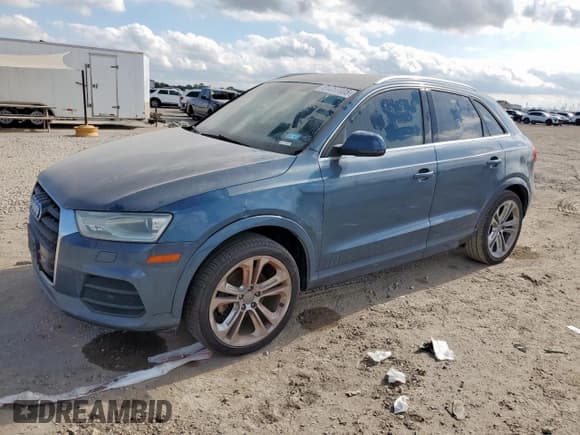✅ 2016 Audi Q3 Premium Plus • VIN: WA1BFCFS7GR000966 • Lot: 91257005. Wystawiony na Copart z przebiegiem 189 197 mil. Bezpłatny archiwum sprzedaży aukcyjnych z USA i szczegółowy raport historii pojazdu na DreamBid. Zdjęcie 1.