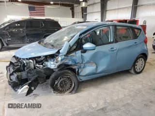 ✅ 2015 Nissan Note S Plus • VIN: 3N1CE2CP6FL399899 • Lot: 82620665. Listed on Copart with 58,920 mi. Free auction sales archive from the USA and detailed vehicle history report at DreamBid. Image 1.