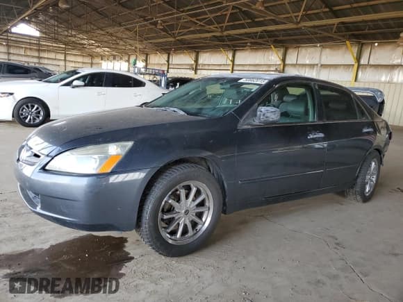 ✅ 2003 Honda Accord EX • VIN: 1HGCM66843A087502 • Lot: 50662015. Wystawiony na Copart z przebiegiem 130 341 mil. Bezpłatny archiwum sprzedaży aukcyjnych z USA i szczegółowy raport historii pojazdu na DreamBid. Zdjęcie 1.