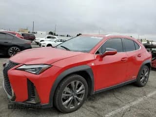 ✅ 2021 Lexus UX 250h F Sport • VIN: JTHR9JBHXM2042416 • Lot: 84425925. Listed on Copart with 61,237 mi. Free auction sales archive from the USA and detailed vehicle history report at DreamBid. Image 1.