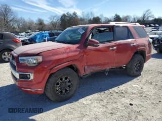 ✅ 2016 Toyota 4Runner Limited • VIN: JTEBU5JR9G5293915 • Лот: 47570335. Опубликован ранее на Copart с пробегом 164 170 миль. Бесплатный доступ к архиву аукционных продаж из США и подробный отчёт об истории автомобиля на DreamBid. Изображение 1.
