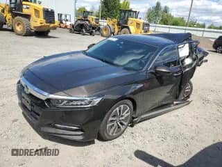 2018 Honda Accord Touring with VIN 1HGCV3F91JA014072, listed as a Copart auction lot 68382675 with Not provided miles and Salvage title. Bid and sale history available at DreamBid. Image 1.