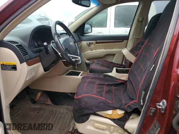 2007 Hyundai Santa Fe SE с VIN 5NMSH13E17H108801, выставлен на аукционе Copart как лот 76824564 с пробегом Не указан миль и Списание • Salvage title. История ставок и продаж доступна на DreamBid. Изображение 7.