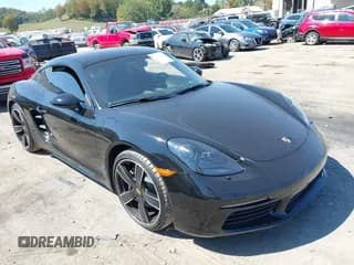✅ 2018 Porsche 718 Cayman • VIN: WP0AA2A83JK261002 • Lot: 43261804. Wystawiony na IAAI z przebiegiem 38 821 mil. Bezpłatny archiwum sprzedaży aukcyjnych z USA i szczegółowy raport historii pojazdu na DreamBid. Zdjęcie 1.