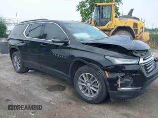 ✅ 2023 Chevrolet Traverse LT Cloth • VIN: 1GNERGKW6PJ220745 • Лот: 42485387. Опубликован ранее на IAAI с пробегом 24 715 миль. Бесплатный доступ к архиву аукционных продаж из США и подробный отчёт об истории автомобиля на DreamBid. Изображение 1.
