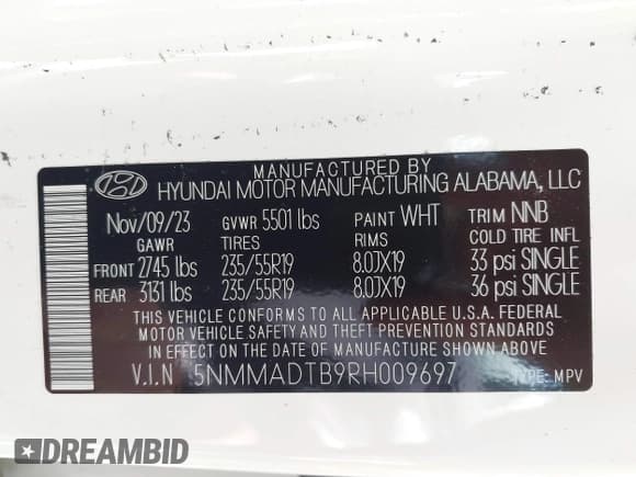 ✅ 2024 Genesis GV70 2.5T • VIN: 5NMMADTB9RH009697 • Лот: 42708827. Опубликован ранее на IAAI с пробегом 5 369 миль. Бесплатный доступ к архиву аукционных продаж из США и подробный отчёт об истории автомобиля на DreamBid. Изображение 9.