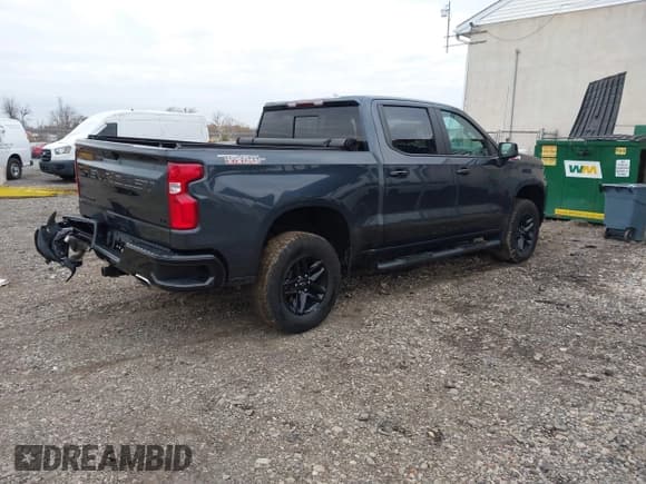 ✅ 2021 Chevrolet Silverado 1500 LT Trail Boss • VIN: 1GCPYFEL1MZ153369 • Lot: 43671212. Listed on IAAI with 92,984 mi. Free auction sales archive from the USA and detailed vehicle history report at DreamBid. Image 4.