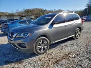 ✅ 2018 Nissan Pathfinder S • VIN: 5N1DR2MN1JC642277 • Lot: 96417425. Listed on Copart with 127,719 mi. Free auction sales archive from the USA and detailed vehicle history report at DreamBid. Image 1.