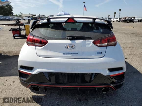 2022 Hyundai Veloster z VIN KMHT36AH5NU012944, wystawiony jako Copart lot #73705614 z przebiegiem 18 031 mil mil oraz Szkoda całkowita • Salvage title. Historia ofert i sprzedaży dostępna na DreamBid. Obrazek 6.