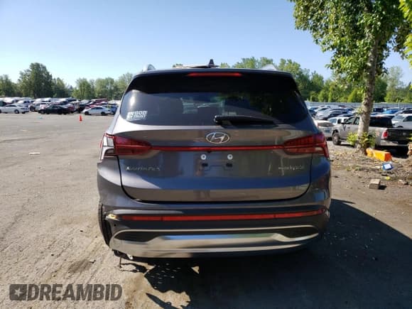 ✅ 2021 Hyundai Santa Fe SEL Premium • VIN: KM8S3DA16MU003400 • Lot: 61931463. Wystawiony na Copart z przebiegiem 22 719 mil. Bezpłatny archiwum sprzedaży aukcyjnych z USA i szczegółowy raport historii pojazdu na DreamBid. Zdjęcie 6.