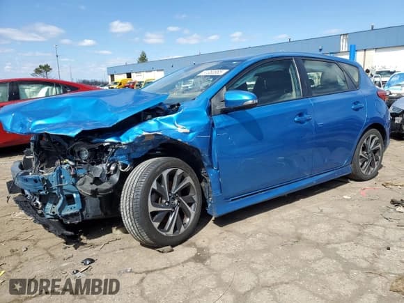 ✅ 2016 Scion iM • VIN: JTNKARJE6GJ508767 • Lot: 51380985. Listed on Copart with 136,139 mi. Free auction sales archive from the USA and detailed vehicle history report at DreamBid. Image 1.