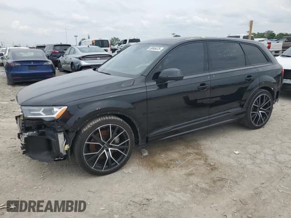 ✅ 2022 Audi Q7 Prestige • VIN: WA1VXBF78ND019472 • Лот: 59946475. Опубликован ранее на Copart с пробегом 41 401 миль. Бесплатный доступ к архиву аукционных продаж из США и подробный отчёт об истории автомобиля на DreamBid. Изображение 1.