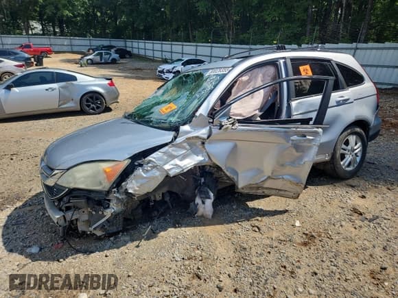 ✅ 2010 Honda CR-V EX-L • VIN: 5J6RE3H73AL046007 • Lot: 60028355. Listed on Copart with Not provided. Free auction sales archive from the USA and detailed vehicle history report at DreamBid. Image 1.