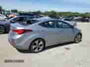 2016 Hyundai Elantra Sport with VIN KMHDH4AH2GU534735, listed as a Copart auction lot 56826214 with 120,180 mi miles and Clean title. Bid and sale history available at DreamBid. Image 3.