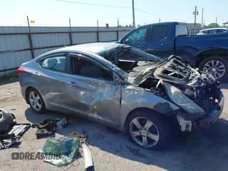 ✅ 2013 Hyundai Elantra GLS • VIN: KMHDH4AE6DU681271 • Lot: 43172094. Listed on IAAI with Not provided. Free auction sales archive from the USA and detailed vehicle history report at DreamBid. Image 1.