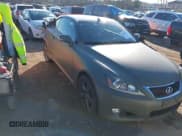 ✅ 2011 Lexus IS 250 C • VIN: JTHFF2C21B2515807 • Lot: 43900353. Listed on IAAI with 103,760 mi. Free auction sales archive from the USA and detailed vehicle history report at DreamBid. Image 1.