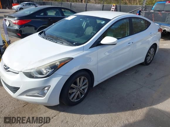 ✅ 2016 Hyundai Elantra SE • VIN: 5NPDH4AE9GH752207 • Lot: 43674016. Listed on IAAI with 103,810 mi. Free auction sales archive from the USA and detailed vehicle history report at DreamBid. Image 19.