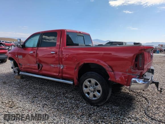 ✅ 2016 Ram 2500 Laramie • VIN: 3C6UR5FL6GG350395 • Lot: 66728725. Listed on Copart with Not provided. Free auction sales archive from the USA and detailed vehicle history report at DreamBid. Image 2.