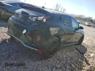 2020 Hyundai Veloster Turbo Ultimate z VIN KMHTH6ABXLU022394, wystawiony jako Copart lot #45663435 z przebiegiem Nie podano mil oraz Szkoda całkowita • Salvage title. Historia ofert i sprzedaży dostępna na DreamBid. Obrazek 3.