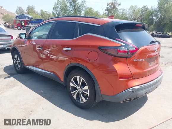✅ 2020 Nissan Murano SV • VIN: 5N1AZ2BJ7LN149763 • Lot: 42574825. Listed on IAAI with 56,509 mi. Free auction sales archive from the USA and detailed vehicle history report at DreamBid. Image 3.