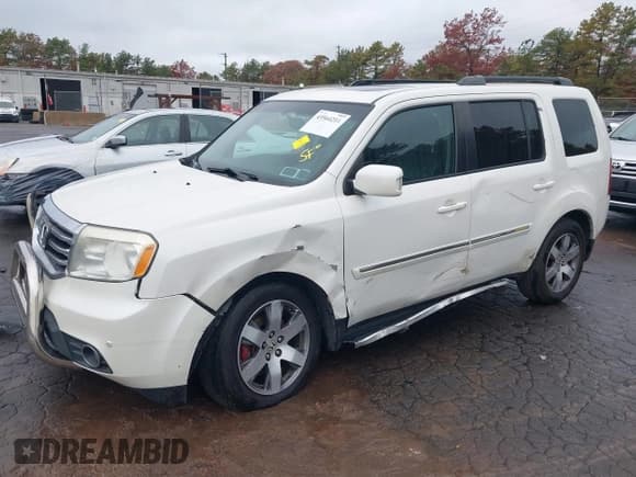 ✅ 2014 Honda Pilot Touring • VIN: 5FNYF4H9XEB010748 • Лот: 43564211. Опубликован ранее на IAAI с пробегом 136 352 миль. Бесплатный доступ к архиву аукционных продаж из США и подробный отчёт об истории автомобиля на DreamBid. Изображение 2.