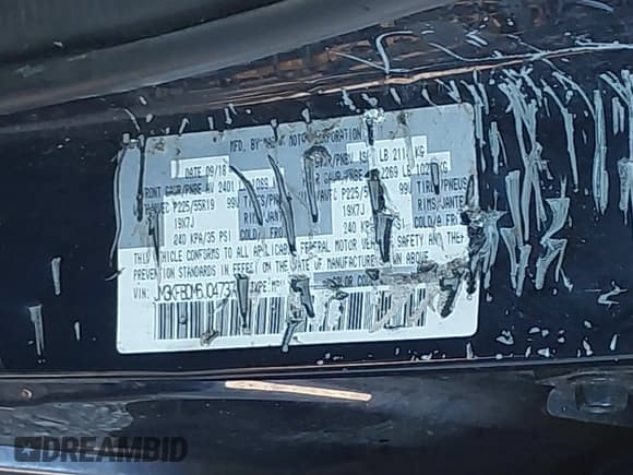 ✅ 2018 Mazda CX-5 Grand Touring • VIN: JM3KFBDM6J0473734 • Лот: 43536049. Опубликован ранее на IAAI с пробегом 124 488 миль. Бесплатный доступ к архиву аукционных продаж из США и подробный отчёт об истории автомобиля на DreamBid. Изображение 9.