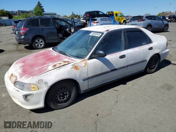 1993 Honda Civic with VIN JHMEG8556PS030945, listed as a Copart auction lot 48830045 with 244,104 mi miles and Clean title. Bid and sale history available at DreamBid. Image 1.