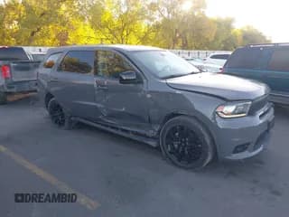 ✅ 2020 Dodge Durango GT Plus • VIN: 1C4RDJDGXLC124434 • Lot: 43445688. Listed on IAAI with 81,449 mi. Free auction sales archive from the USA and detailed vehicle history report at DreamBid. Image 1.