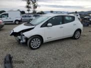 ✅ 2013 Nissan LEAF SL • VIN: 1N4AZ0CP5DC424304 • Lot: 92531355. Listed on Copart with 91,843 mi. Free auction sales archive from the USA and detailed vehicle history report at DreamBid. Image 1.