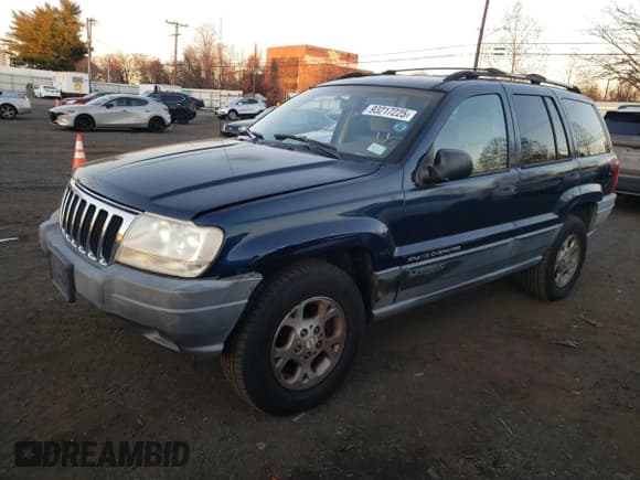 ✅ 2001 Jeep Grand Cherokee Laredo • VIN: 1J4GW48S21C620739 • Lot: 93217225. Wystawiony na Copart z przebiegiem 143 157 mil. Bezpłatny archiwum sprzedaży aukcyjnych z USA i szczegółowy raport historii pojazdu na DreamBid. Zdjęcie 1.