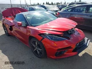 ✅ 2021 Chevrolet Corvette 3LT • VIN: 1G1YC3D43M5119798 • Lot: 42244516. Listed on IAAI with 16,412 mi. Free auction sales archive from the USA and detailed vehicle history report at DreamBid. Image 1.