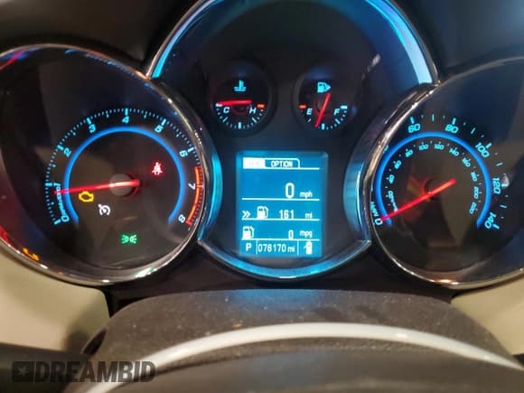 ✅ 2014 Chevrolet Cruze 2LT • VIN: 1G1PE5SB0E7367872 • Lot: 81297515. Listed on Copart with 78,170 mi. Free auction sales archive from the USA and detailed vehicle history report at DreamBid. Image 9.