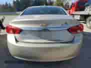 2014 Chevrolet Impala LT with VIN 2G1125S32E9300650, listed as a Copart auction lot 90485325 with 166,657 mi miles and Salvage title. Bid and sale history available at DreamBid. Image 6.