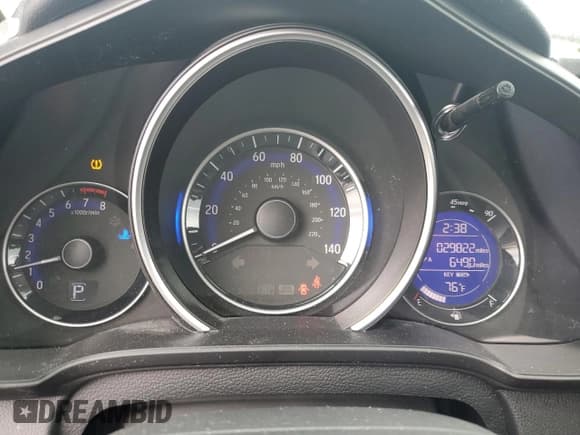 ✅ 2017 Honda Fit EX-L • VIN: JHMGK5H87HS020809 • Lot: 85492015. Listed on Copart with 29,822 mi. Free auction sales archive from the USA and detailed vehicle history report at DreamBid. Image 9.