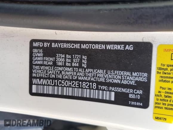 ✅ 2017 MINI Hardtop 4 Door Cooper • VIN: WMWXU1C50H2E18218 • Lot: 70439725. Wystawiony na Copart z przebiegiem 51 633 mil. Bezpłatny archiwum sprzedaży aukcyjnych z USA i szczegółowy raport historii pojazdu na DreamBid. Zdjęcie 12.