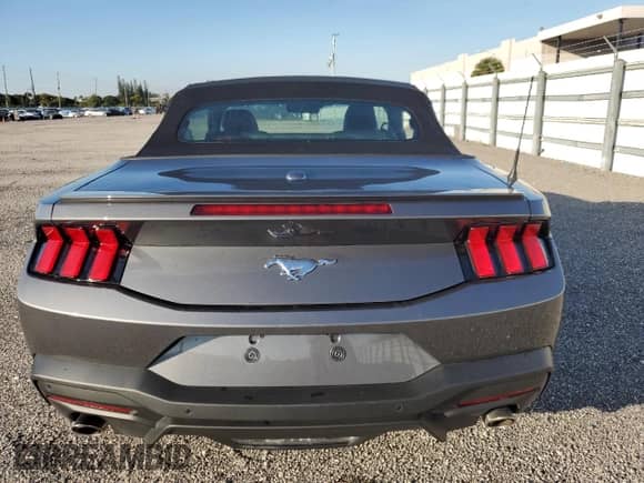 2024 Ford Mustang EcoBoost with VIN 1FAGP8UH0R5133887, listed as a Copart auction lot 81882304 with 5,885 mi miles and Clean title. Bid and sale history available at DreamBid. Image 6.