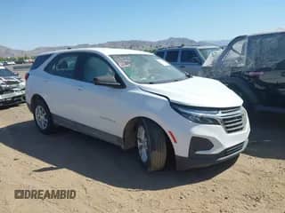 2022 Chevrolet Equinox LS z VIN 3GNAXFEV3NS167080, wystawiony jako IAAI lot #42323066 z przebiegiem 50 411 mil mil oraz . Historia ofert i sprzedaży dostępna na DreamBid. Obrazek 1.