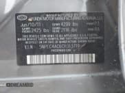 ✅ 2012 Hyundai Sonata SE • VIN: 5NPEC4AC6CH313719 • Lot: 43635522. Listed on IAAI with 161,875 mi. Free auction sales archive from the USA and detailed vehicle history report at DreamBid. Image 9.