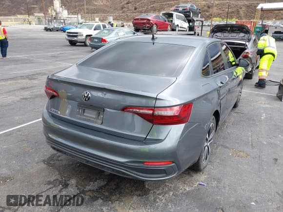 ✅ 2024 Volkswagen Jetta Sport • VIN: 3VWBM7BU5RM060191 • Lot: 43430431. Listed on IAAI with 46,899 mi. Free auction sales archive from the USA and detailed vehicle history report at DreamBid. Image 4.