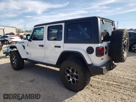 ✅ 2020 Jeep Wrangler Unlimited Rubicon • VIN: 1C4JJXFMXLW275705 • Lot: 80210954. Listed on Copart with 55,876 mi. Free auction sales archive from the USA and detailed vehicle history report at DreamBid. Image 2.