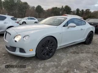 ✅ 2013 Bentley Continental GT • VIN: SCBFC7ZA5DC085043 • Lot: 74474123. Listed on Copart with 107,442 mi. Free auction sales archive from the USA and detailed vehicle history report at DreamBid. Image 1.