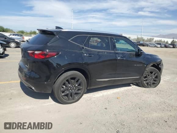 2019 Chevrolet Blazer Premier with VIN 3GNKBFRS7KS675048, listed as a Copart auction lot 68173735 with 53,577 mi miles and Salvage title. Bid and sale history available at DreamBid. Image 3.