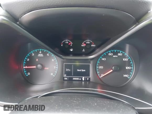 ✅ 2019 Chevrolet Colorado 2WD Work Truck • VIN: 1GCGSBEN0K1343865 • Lot: 43645310. Listed on IAAI with 205,649 mi. Free auction sales archive from the USA and detailed vehicle history report at DreamBid. Image 7.