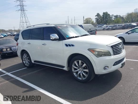 ✅ 2012 Infiniti QX56 7-passenger • VIN: JN8AZ2NF4C9515736 • Lot: 41919275. Listed on IAAI with 138,708 mi. Free auction sales archive from the USA and detailed vehicle history report at DreamBid. Image 13.